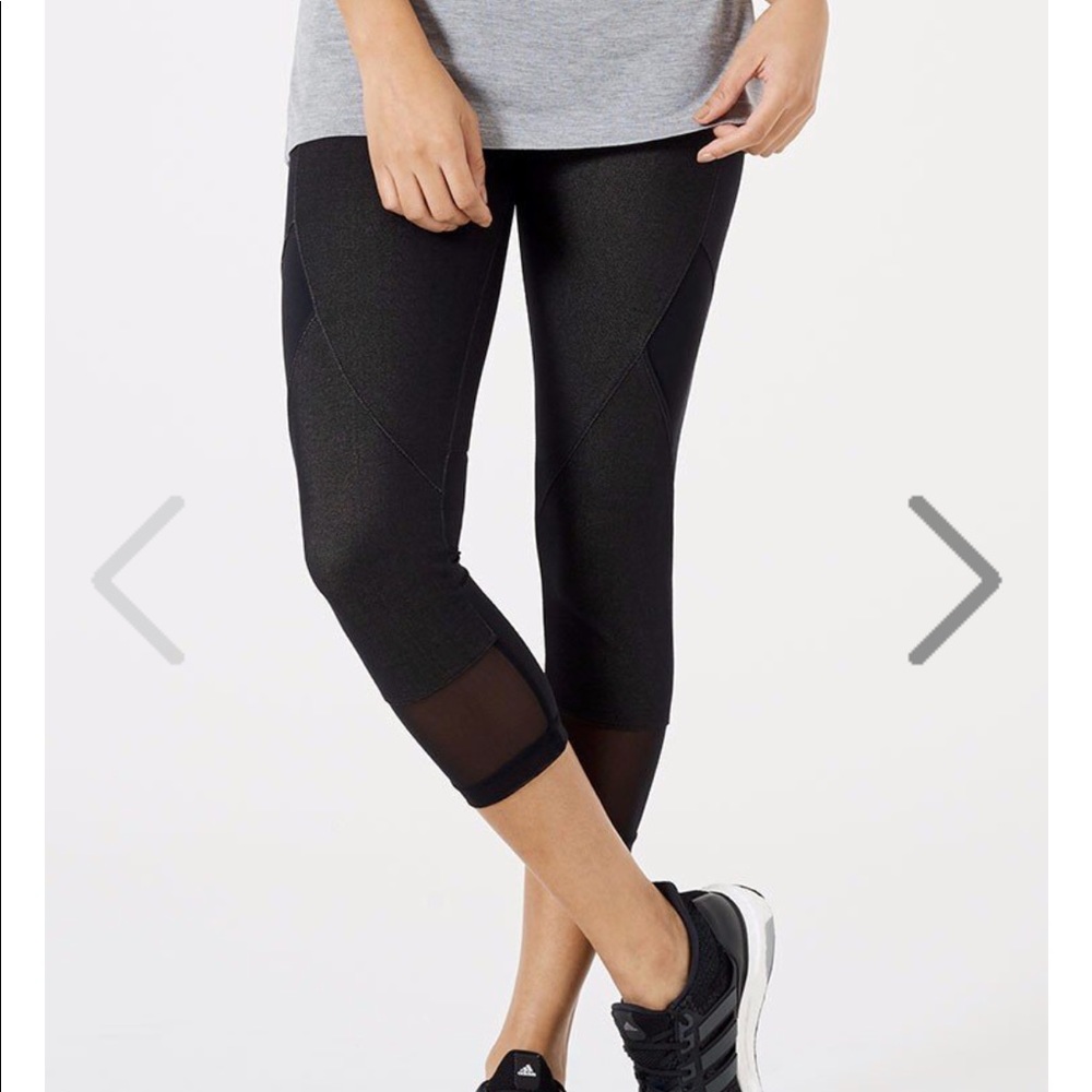 MPG Sport Hyper Capri - Black - Denim Look